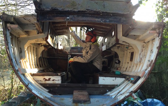 Boatbreakers News - Yacht Disposal Before and After