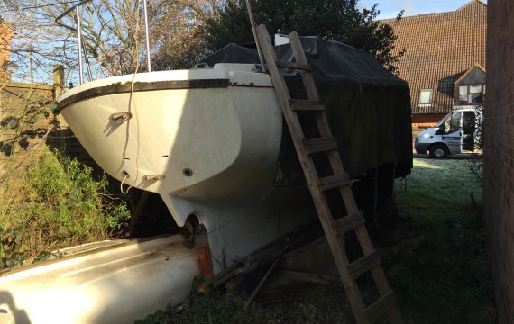 Boatbreakers News - Scrapping a Yacht that had never been to Sea