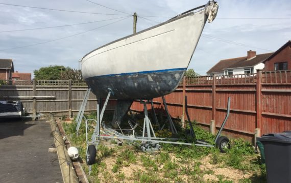 Latest Yacht Disposal: 37ft Scrap Yacht Removal