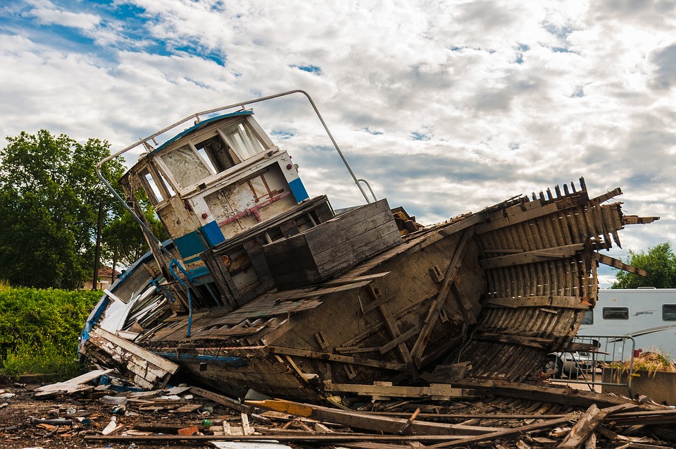 Boat Wreck Stranding Ship America’s Pilot Boat Disposal Program