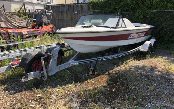 Scrap Ski Nautique Speedboat