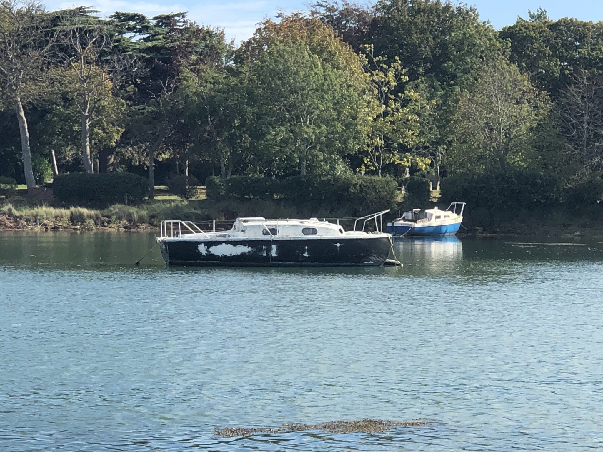 Derelict Boats Appearing in Gosport Park