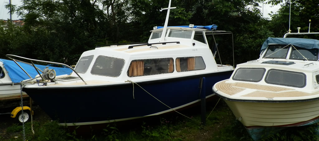 spread the cost of scrapping - unused motorboat sat in storage