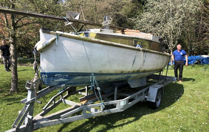 four scrap boat collection