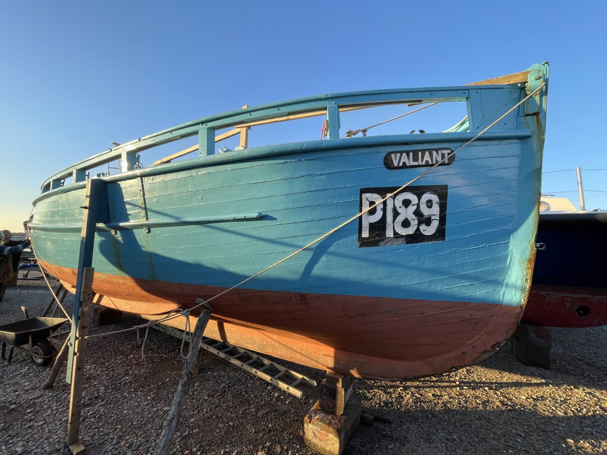 Wooden Fishing Boat Disposal