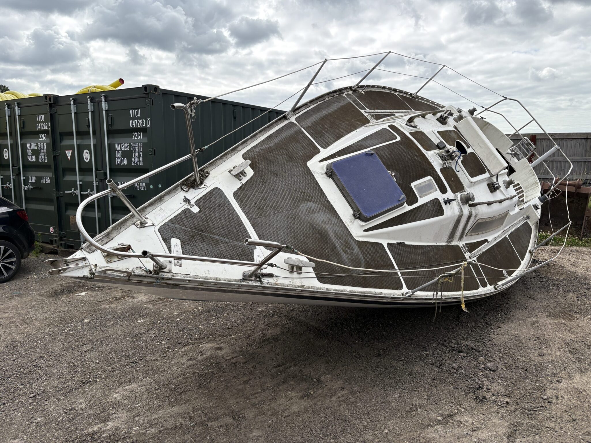 Colvic UFO from Chatham Colvic UFO 27 Lands in the Scrapyard from Chatham