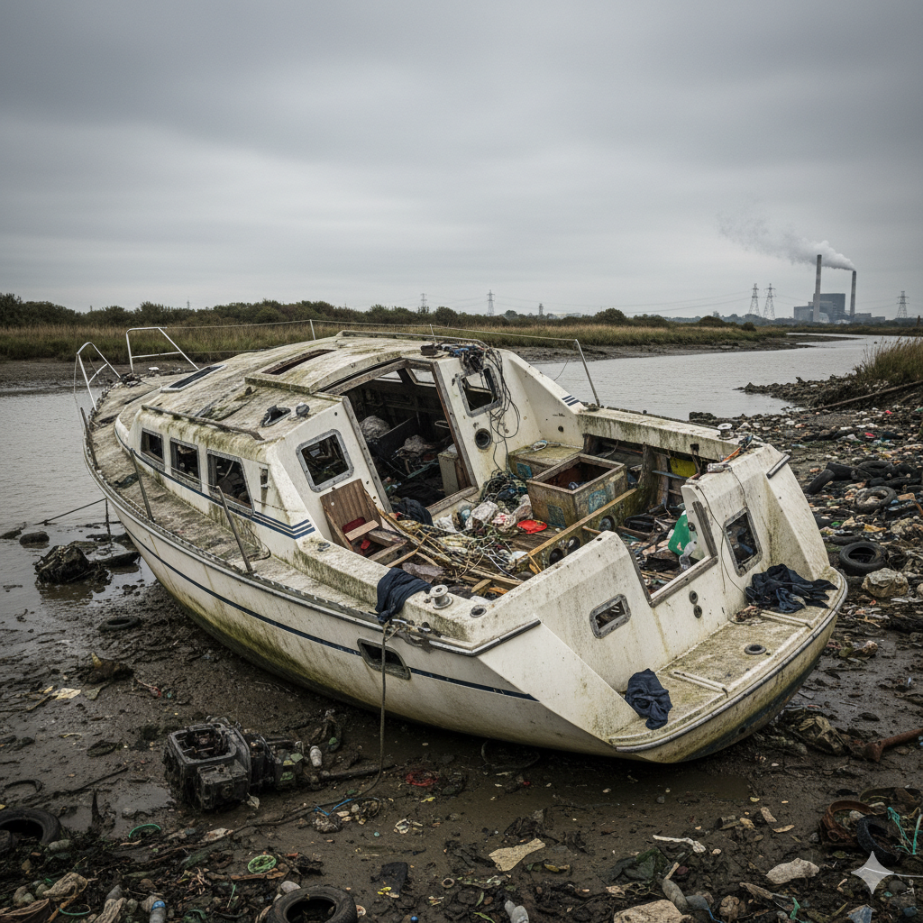 Stripped and Dumped Boats The ‘Cheap Scrap’ Trap: Why You Must Be Careful with End-of-Life Boats