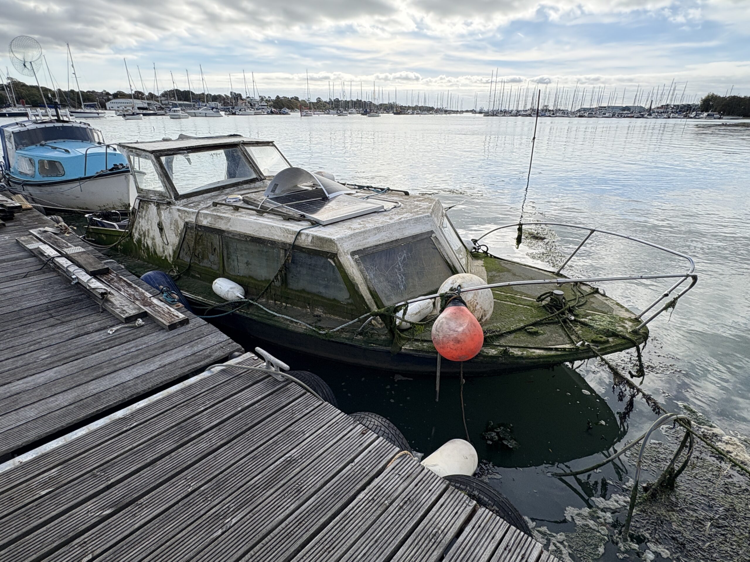 Salvaging a Long-Submerged Hamble Wreck