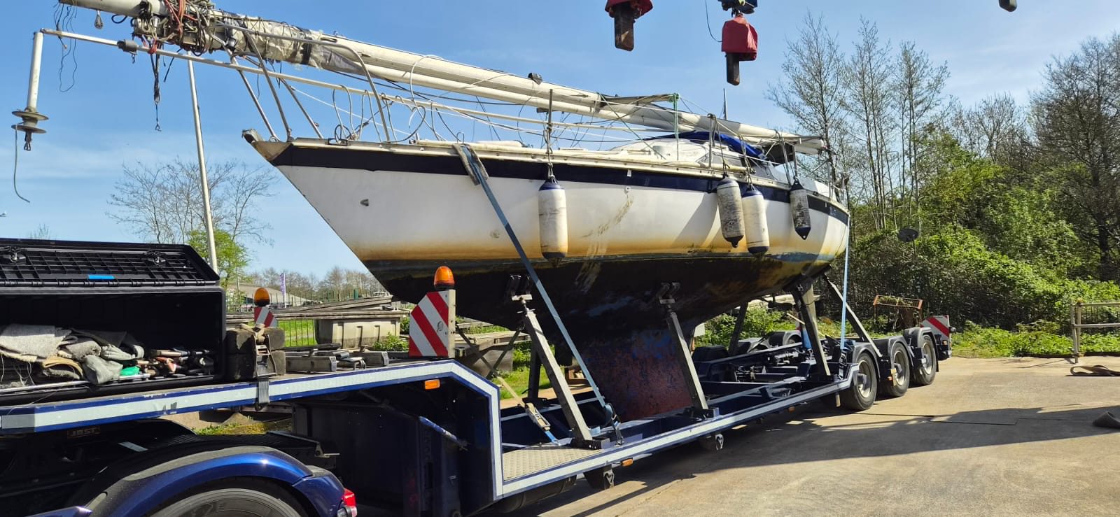 Achilles Yacht collected from Penarth