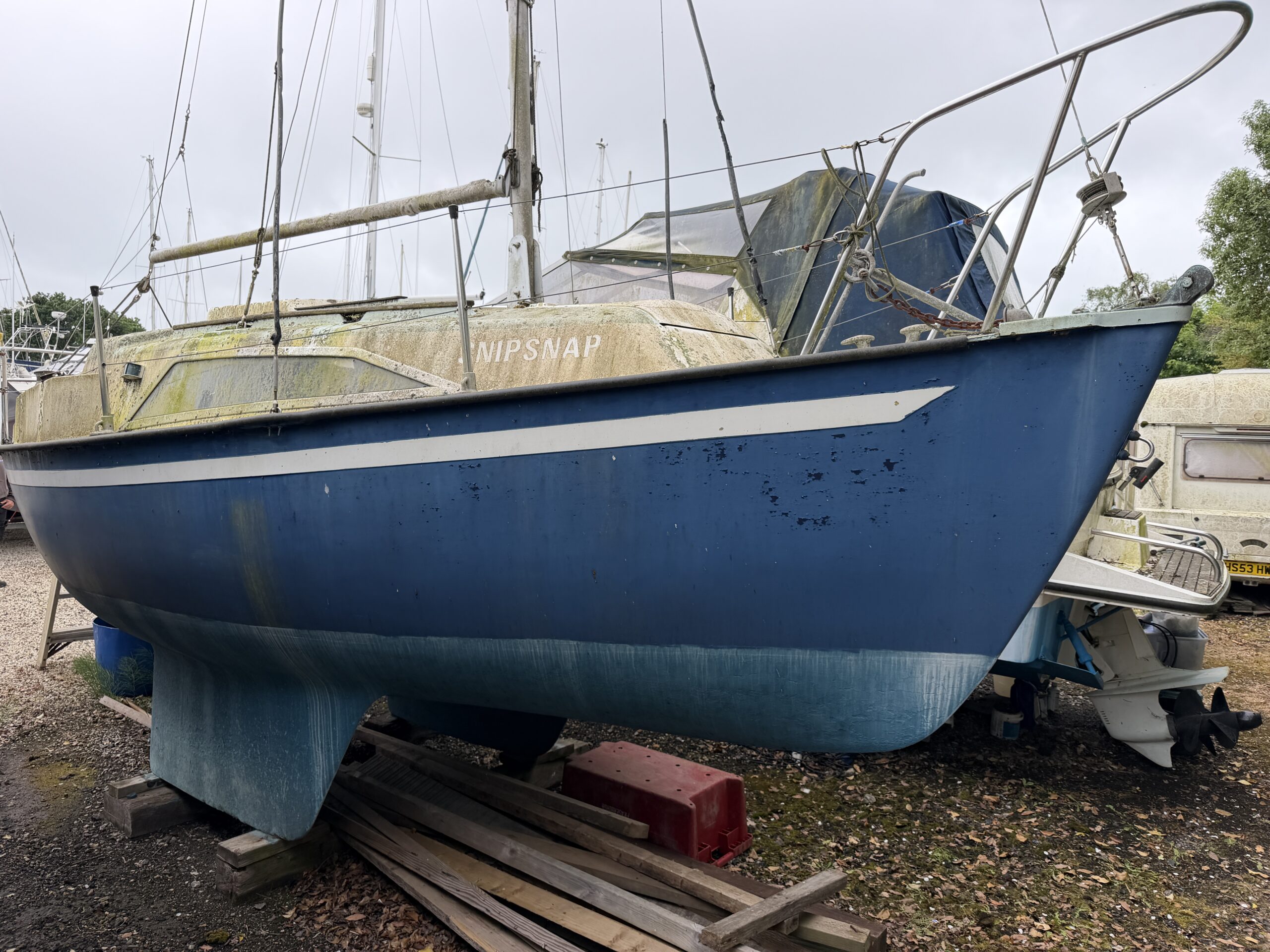 Small Yacht from Hayling Island