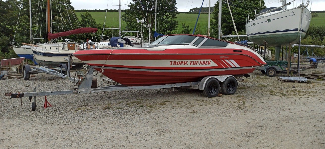 Speedboat from Cornwall